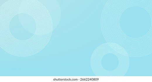 Modern abstract background, blue white gradations, circle effect,shape memphis, trendy , vector ,eps 10