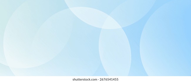 Fondo abstracto moderno, gradaciones blancas azules, efecto de círculo, forma memphis, de moda, Vector moderno