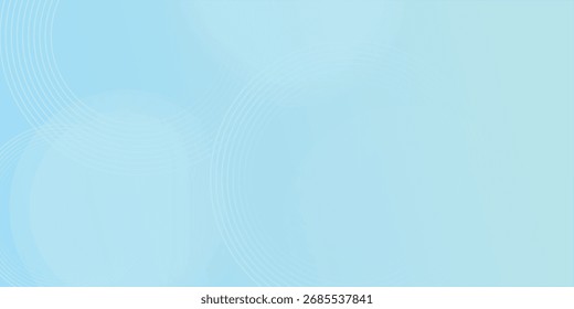 Fondo abstracto moderno, gradaciones blancas azules, efecto de círculo, forma memphis, de moda, Vector