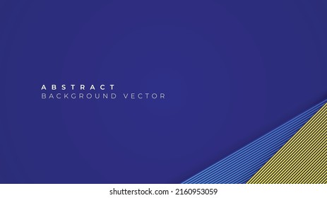 Fondo abstracto moderno con rayas azules y amarillas. Esbozos geométricos para afiches, volantes, sitios web, portadas, banners, publicidad. Ilustración del vector