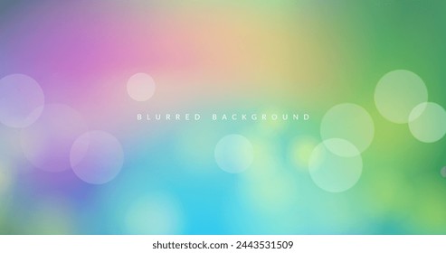 Modern abstract background with blurred effect vector design in eps 10