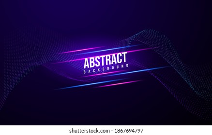Fondo abstracto moderno con colores brillantes y formas dinámicas.  Color de las composiciones.  Ilustración vectorial
