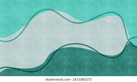 Modern abstract background with bright wavy lines. illustration blue wave