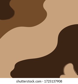 Modern abstract background in brown and beige. Packing