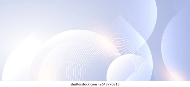 Modern abstract background with circular line patterns.