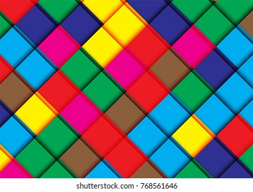 Modern Abstract background in colorful color. Template design for presentation, cover, brochure and web banner.