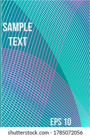 Modern abstract background. Modern abstract cover from vector abstract lines.  Geometric future template for flyer, poster, brochure and invitation.