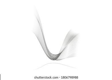 Modern abstract background, curved lines.wavy pattern. curved linear pattern	