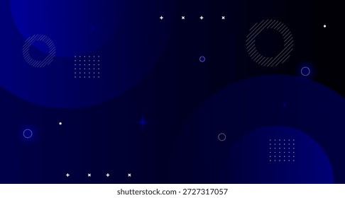 Modern abstract background with dark blue gradient and subtle glowing dots, creating a futuristic and technology-inspired visual effect.