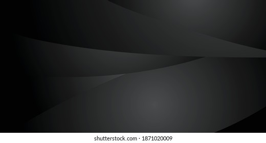 Modern abstract background dark color with 3d overlap element. Vector illustration suit for business, technology design, corporate
