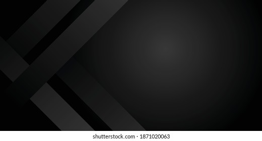 Modern abstract background dark color with 3d overlap element. Vector illustration suit for business, technology design, corporate