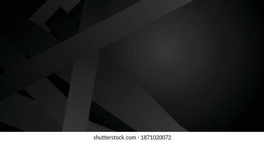 Modern abstract background dark color with 3d overlap element. Vector illustration suit for business, technology design, corporate