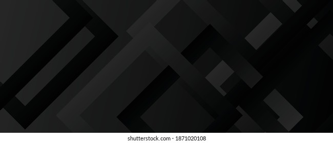 Color oscuro de fondo abstracto moderno con elemento de solapamiento 3d. Trato de ilustración de vectores para empresas, diseño tecnológico, empresa