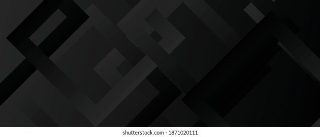 Color oscuro de fondo abstracto moderno con elemento de solapamiento 3d. Trato de ilustración de vectores para empresas, diseño tecnológico, empresa