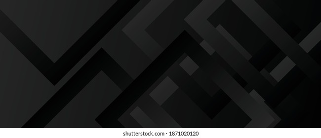 Modern abstract background dark color with 3d overlap element. Vector illustration suit for business, technology design, corporate