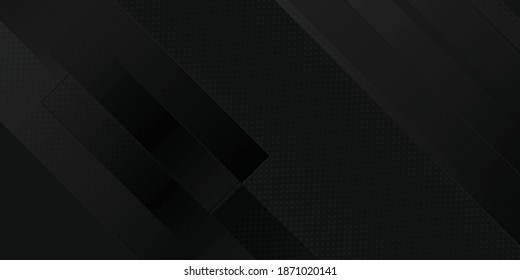 Modern abstract background dark color with 3d overlap element. Vector illustration suit for business, technology design, corporate