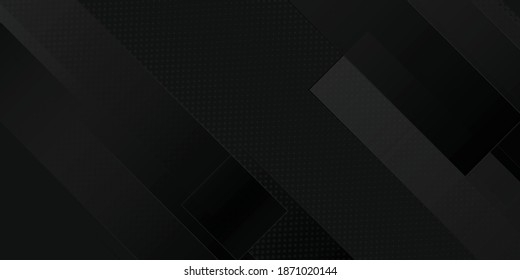 Modern abstract background dark color with 3d overlap element. Vector illustration suit for business, technology design, corporate