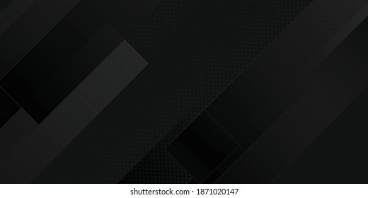 Color oscuro de fondo abstracto moderno con elemento de solapamiento 3d. Trato de ilustración de vectores para empresas, diseño tecnológico, empresa