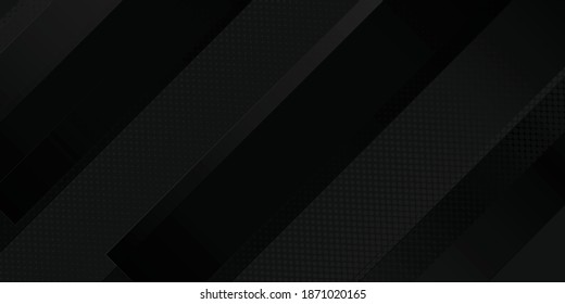 Modern abstract background dark color with 3d overlap element. Vector illustration suit for business, technology design, corporate