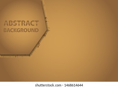 
modern abstract background. with a dark gold color gradation. vector template design.