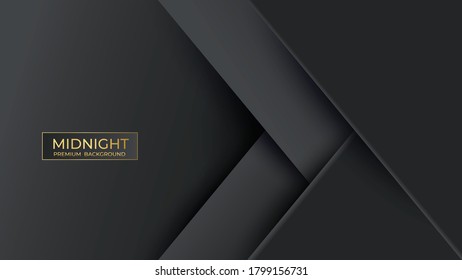 Modern abstract background  dark and gold color 