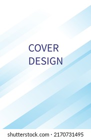 Diseño de fondo abstracto moderno, textura geométrica azul. Plantilla para portada, carpeta, tarjeta. Ilustración del vector