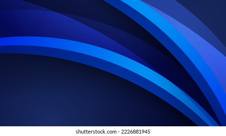 Modern abstract background design with dark blue line. Vector design for covers, poster, advertisement, flyer, banner