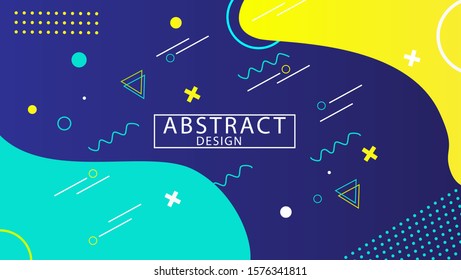 modern abstract background design with geometric ornament suitable for banner, wallpaper and print, vector illustration eps.10.
