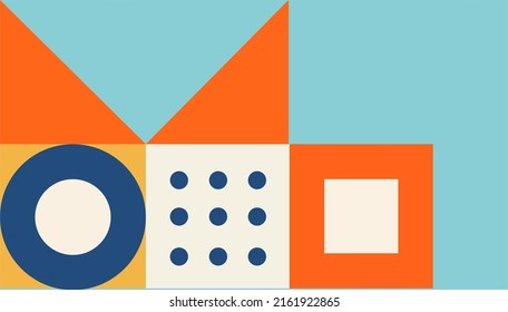 modern abstract background design with geometric shapes