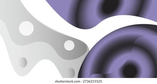 Modern Abstract background design with geometric shapes. interesting unique modern design style, Design element for brochure, poster, cover book, banner. white and purple

