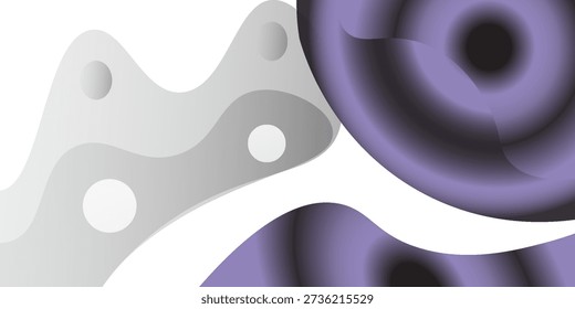 Modern Abstract background design with geometric shapes. interesting unique modern design style, Design element for brochure, poster, cover book, banner. white and purple

