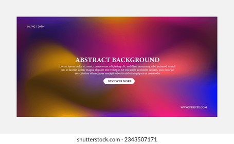 Modern Abstract Background Design with Gradient and Grain Texture. Minimalist Gradient Background with geometric shapes for Website design, landing page, wallpaper, banner, poster, flyer.
