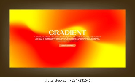 Modern Abstract Background Design with Gradient and Grain Texture. Minimalist Gradient Background with geometric shapes for Website design, landing page, wallpaper, banner, poster, flyer.