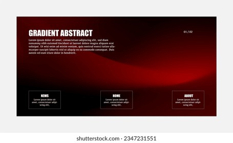 Modern Abstract Background Design with Gradient and Grain Texture. Minimalist Gradient Background with geometric shapes for Website design, landing page, wallpaper, banner, poster, flyer.