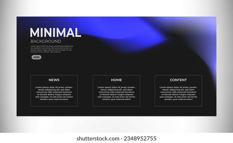 Modern Abstract Background Design with Gradient and Grain Texture. Minimalist Gradient Background with geometric shapes for Website design, landing page, wallpaper, banner, poster, flyer.