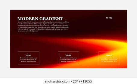 Modern Abstract Background Design with Gradient and Grain Texture. Minimalist Gradient Background with geometric shapes for Website design, landing page, wallpaper, banner, poster, flyer.