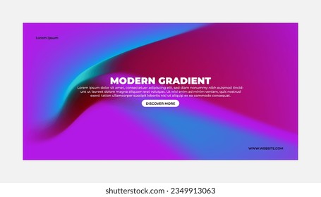 Modern Abstract Background Design with Gradient and Grain Texture. Minimalist Gradient Background with geometric shapes for Website design, landing page, wallpaper, banner, poster, flyer.