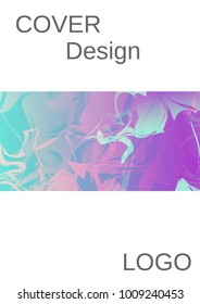 Modern abstract background. Modern design template. The rich design of the VIP. Future futuristic template with abstract current forms for banner design, poster, booklet, report, journal.