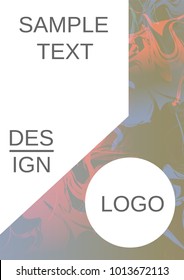 Modern abstract background. Modern design template. The rich design of the VIP. Future futuristic template with abstract current forms for banner design, poster, booklet, report, journal.