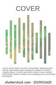 Modern abstract background. Modern design template. The rich design of the VIP. Future futuristic template with abstract current forms for banner design, poster, booklet, report, journal.