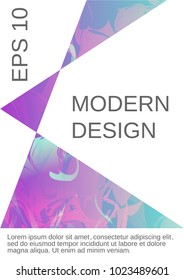 Modern abstract background. Modern design template. The rich design of the VIP. Future futuristic template with abstract current forms for banner design, poster, booklet, report, journal.