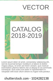 Modern abstract background. Modern design template. The rich design of the VIP. Future futuristic template with abstract current forms for banner design, poster, booklet, report, journal.