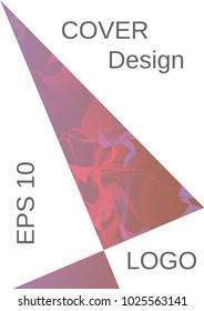 Modern abstract background. Modern design template. The rich design of the VIP. Future futuristic template with abstract current forms for banner design, poster, booklet, report, journal.
