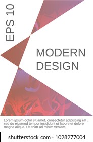 Modern abstract background. Modern design template. The rich design of the VIP. Future futuristic template with abstract current forms for banner design, poster, booklet, report, journal.