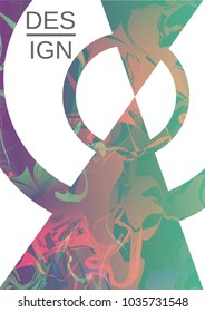 Modern abstract background. Modern design template. The rich design of the VIP. Future futuristic template with abstract current forms for banner design, poster, booklet, report, journal.