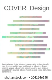 Modern abstract background. Modern design template. The rich design of the VIP. Future futuristic template with abstract current forms for banner design, poster, booklet, report, journal.