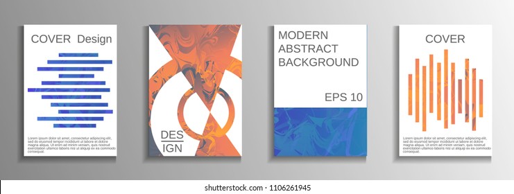 Modern abstract background. Modern design template. The rich design of the VIP. Future futuristic template with abstract current forms for banner design, poster, booklet, report, journal.