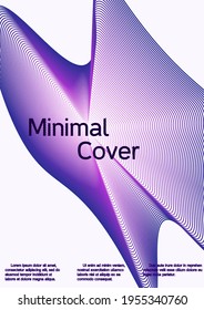 Modern abstract background. Modern design template. Creative background from abstract lines to create a fashionable abstract cover, banner, poster, booklet.