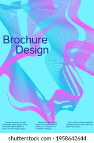 Modern abstract background. Modern design template. Creative background from abstract lines to create a fashionable abstract cover, banner, poster, booklet.