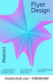 Modern abstract background. Modern design template. Creative background from abstract lines to create a fashionable abstract cover, banner, poster, booklet.